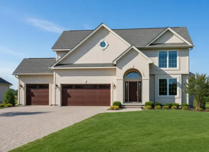 Traditional house plans 21-545 - front exterior, 2,313 sq ft, 4 bed, 3 bath house plans | Monster House Plans