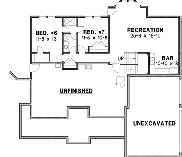 Lower Floor Plan: 21-546