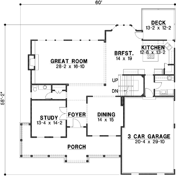 Main Floor Plan: 21-546