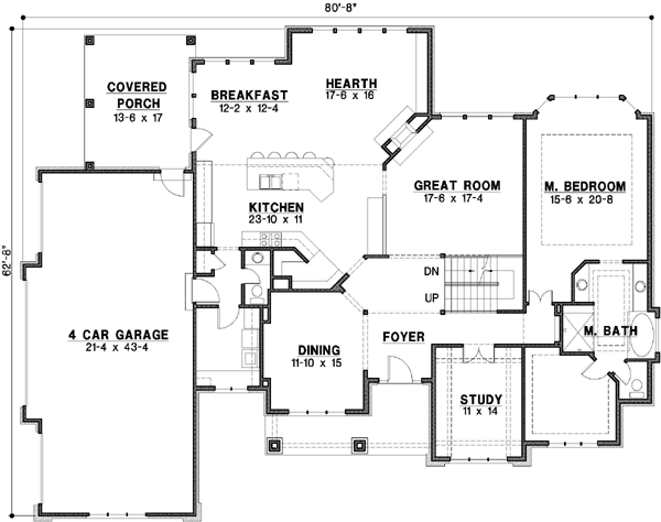 Main Floor Plan: 21-548