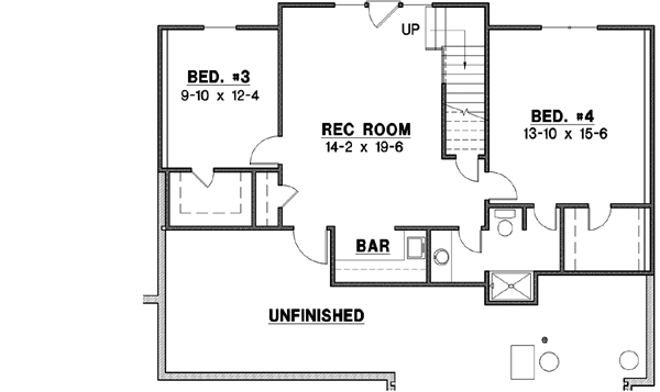 Lower Floor Plan: 21-550