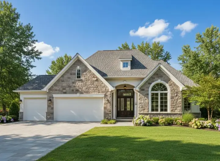 Traditional house plans 21-551 - front exterior, 2,587 sq ft, 3 bed, 2 bath house plans | Monster House Plans