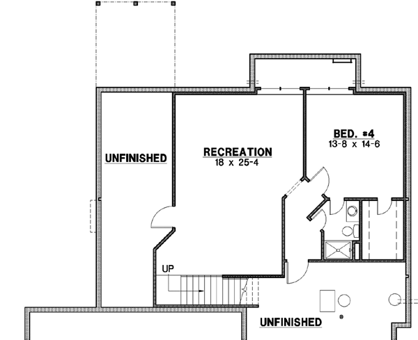 Lower Floor Plan: 21-551