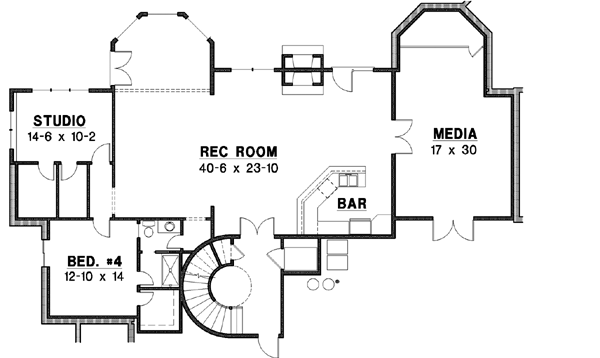 Lower Floor Plan: 21-553