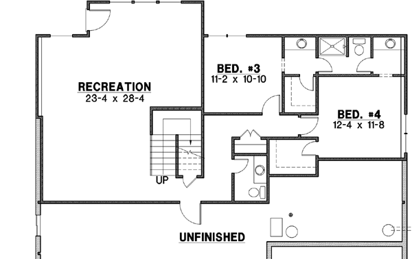 Lower Floor Plan: 21-564