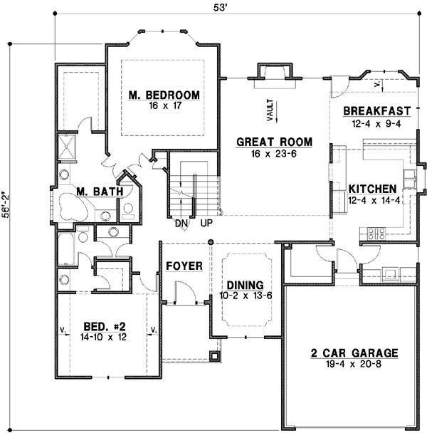 Main Floor Plan: 21-565