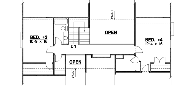 Upper/Second Floor Plan: 21-565