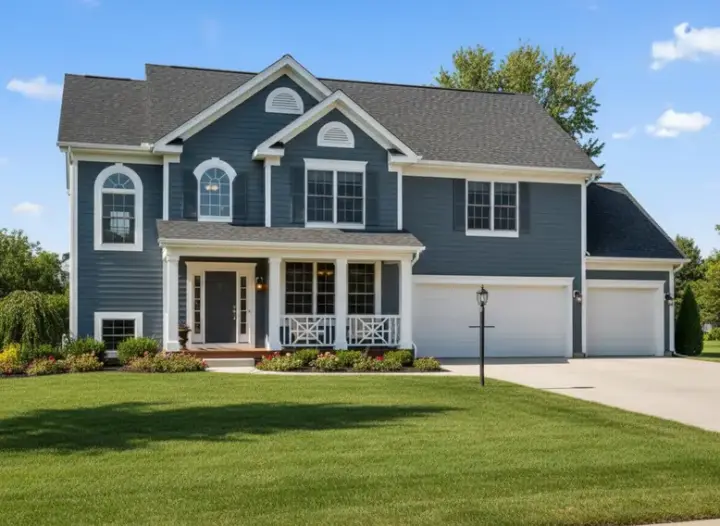 Country house plans 21-566 - front exterior, 2,249 sq ft, 4 bed, 2 bath house plans | Monster House Plans