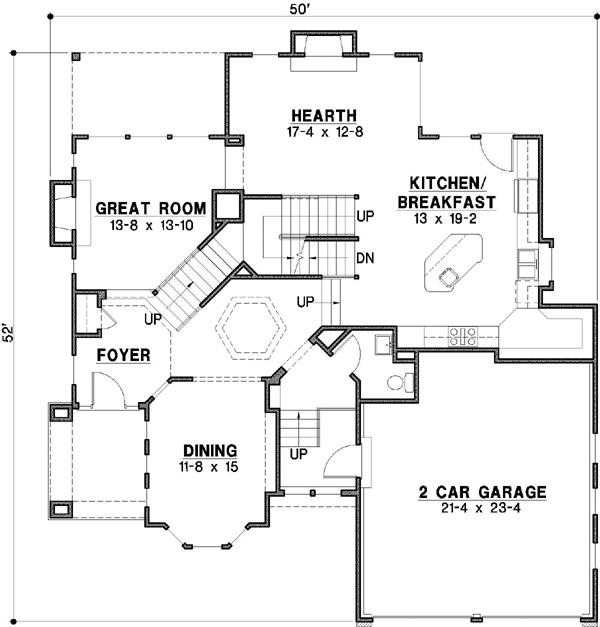 Main Floor Plan: 21-567