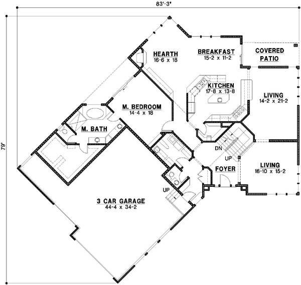 Main Floor Plan: 21-568