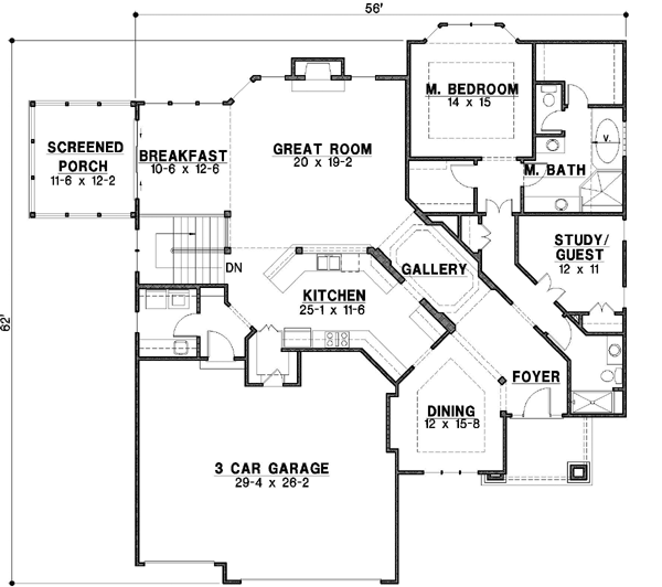 Main Floor Plan: 21-569