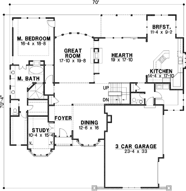 Main Floor Plan: 21-571