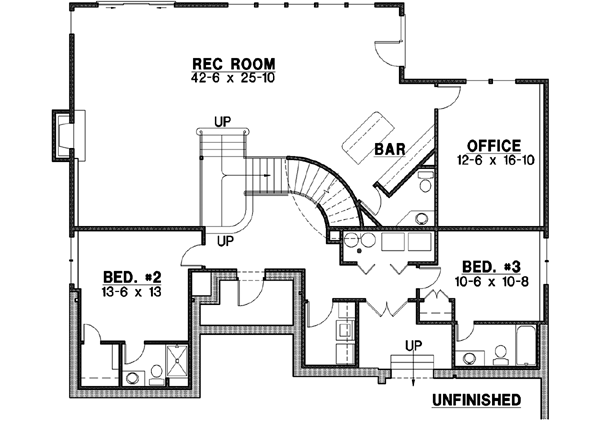 Lower Floor Plan: 21-573