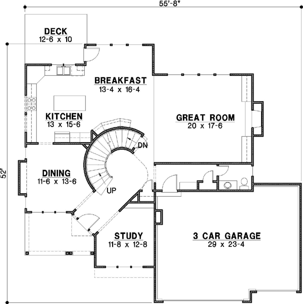 Main Floor Plan: 21-579