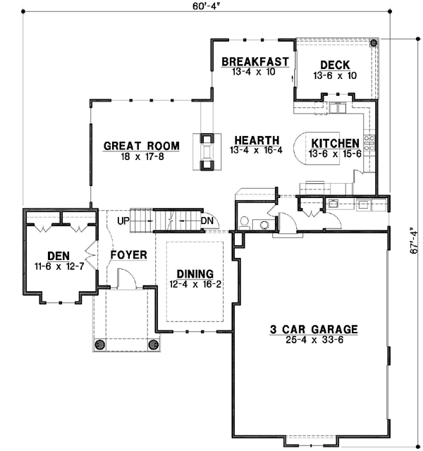 Main Floor Plan: 21-585