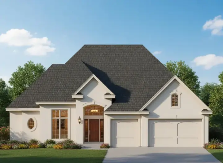 Traditional house plans 21-586 - front exterior, 3,375 sq ft, 3 bed, 3 bath house plans | Monster House Plans