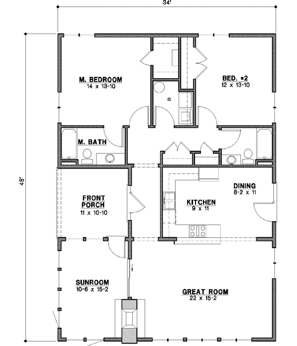 Main Floor Plan: 21-589