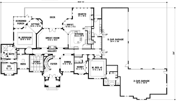 Main Floor Plan: 21-590