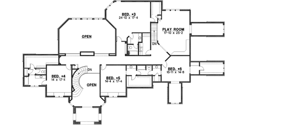 Upper/Second Floor Plan:21-590