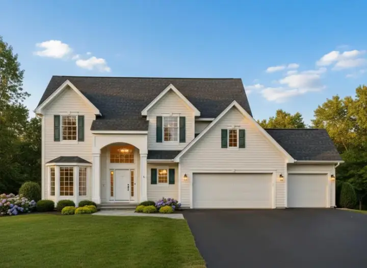 Traditional house plans 21-594 - front exterior, 2,402 sq ft, 4 bed, 3 bath house plans | Monster House Plans