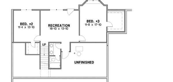 Lower Floor Plan: 21-601