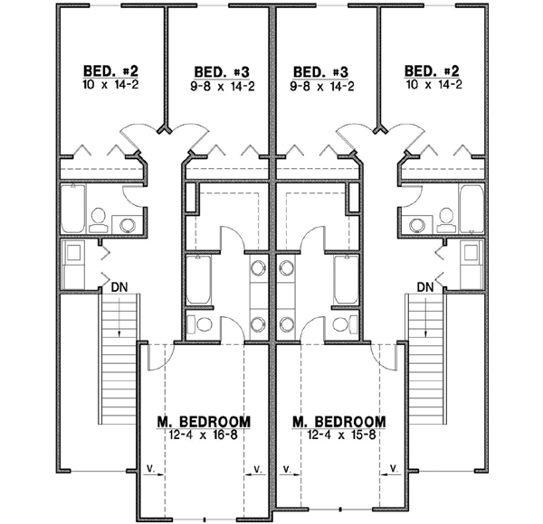 Upper/Second Floor Plan:21-612