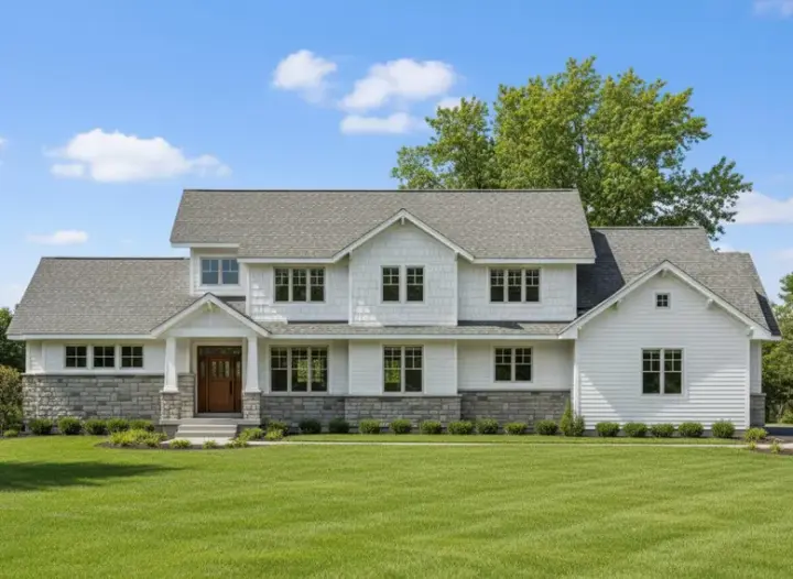 Craftsman house plans 21-615 - front exterior, 4,517 sq ft, 4 bed, 4 bath house plans | Monster House Plans