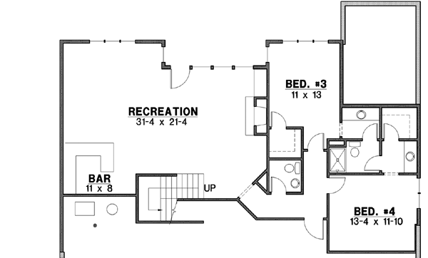 Lower Floor Plan: 21-617