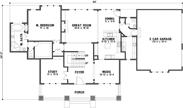 Main Floor Plan: 21-623