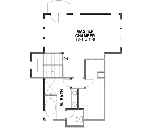 Upper/Second Floor Plan: 21-628