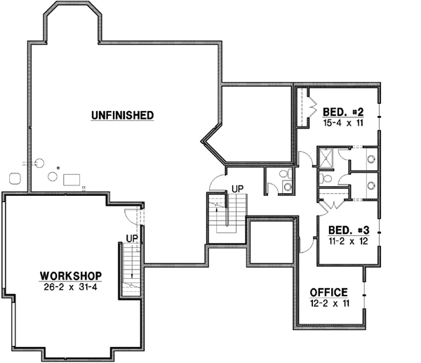 Lower Floor Plan: 21-629