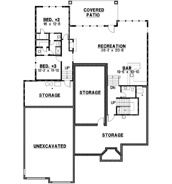 Lower Floor Plan: 21-630