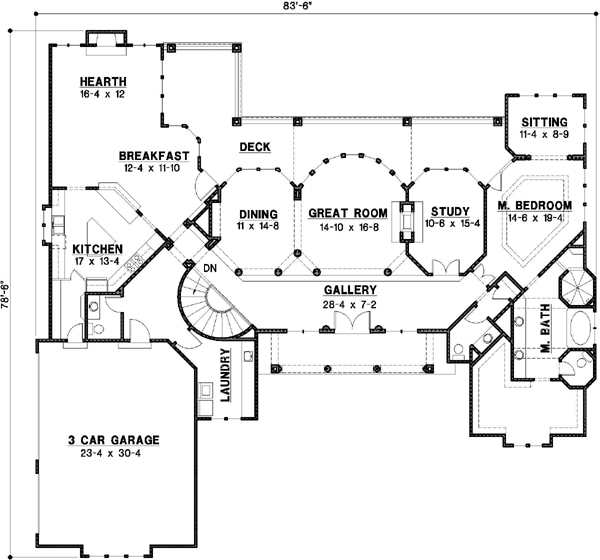 Main Floor Plan: 21-631