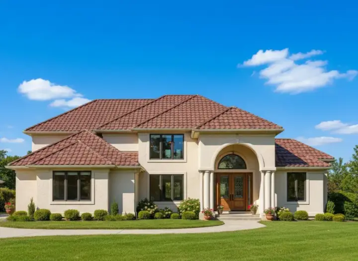 Traditional house plans 21-632 - front exterior, 3,957 sq ft, 4 bed, 3 bath house plans | Monster House Plans