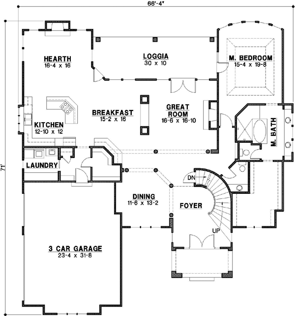 Main Floor Plan: 21-632