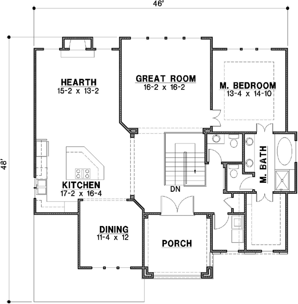 Main Floor Plan: 21-633