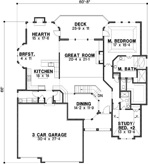Main Floor Plan: 21-636