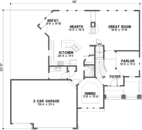 Main Floor Plan: 21-639