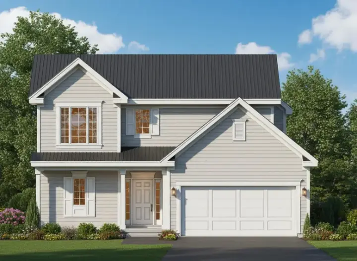 Traditional house plans 21-640 - front exterior, 1,661 sq ft, 3 bed, 2 bath house plans | Monster House Plans