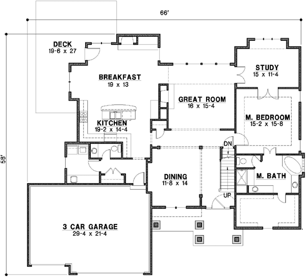 Main Floor Plan: 21-641