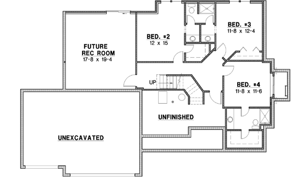 Lower Floor Plan: 21-642