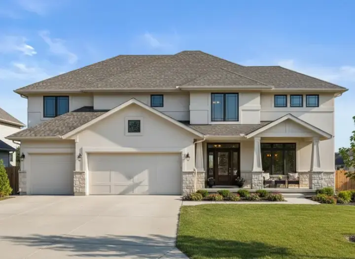 Craftsman house plans 21-646 - front exterior, 3,060 sq ft, 4 bed, 4 bath house plans | Monster House Plans