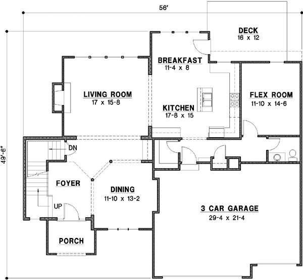 Main Floor Plan: 21-648