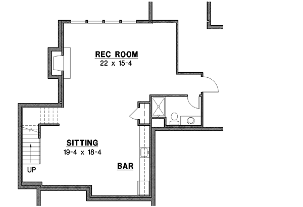 Lower Floor Plan: 21-649