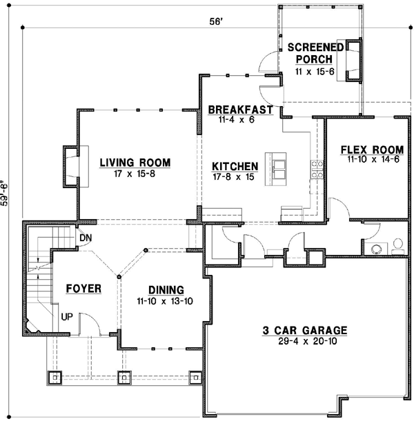 Main Floor Plan: 21-649