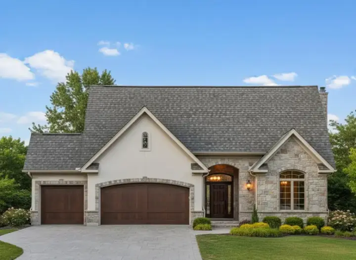 Traditional house plans 21-653 - front exterior, 1,528 sq ft, 2 bed, 2 bath house plans | Monster House Plans