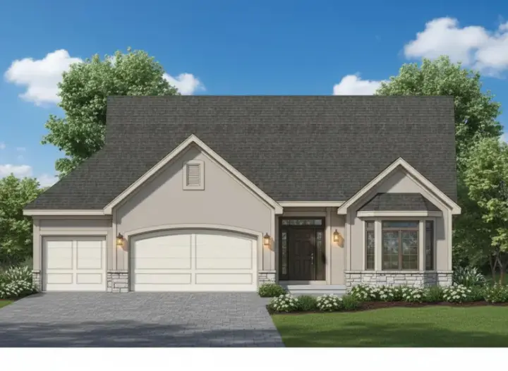 Traditional house plans 21-655 - front exterior, 2,581 sq ft, 3 bed, 3 bath house plans | Monster House Plans