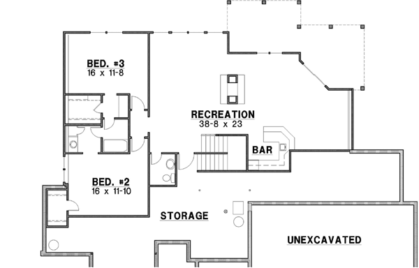Lower Floor Plan: 21-662