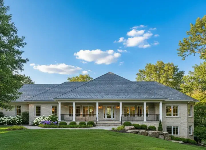 Traditional house plans 21-666 - front exterior, 2,529 sq ft, 3 bed, 2 bath house plans | Monster House Plans