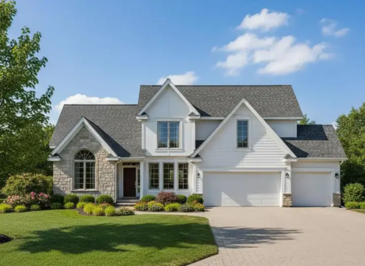 Traditional house plans 21-670 - front exterior, 2,111 sq ft, 4 bed, 2 bath house plans | Monster House Plans